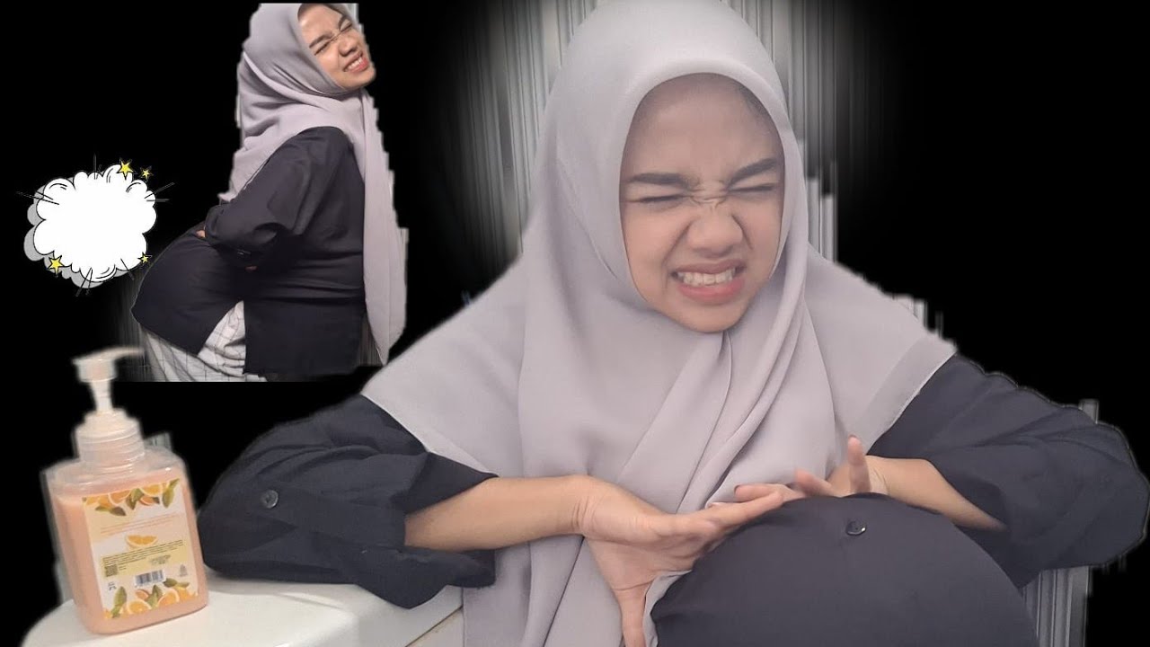 DRAMA LUCU PERUT IBU HAMIL , MULES MULES MENGELUARKAN GAS AJAIB