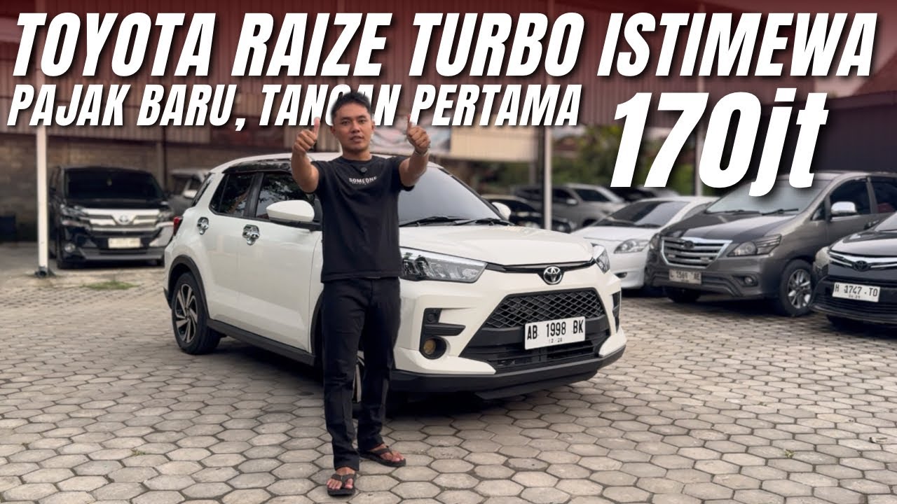 TOYOTA RAIZE G TURBO 2021 HARGA 170jt || JUAL BELI MOBIL MURAH || REVIEW FOR SALE || GARASI NAP 