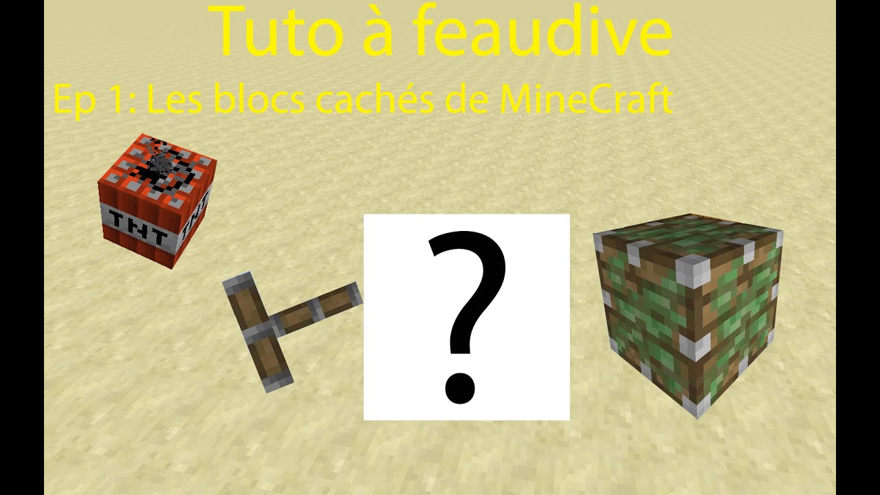 Truc à Feaudive | #1 : Les blocs cachés de minecraft - YouTube