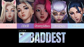 K/DA - The Baddest | with Color Coded