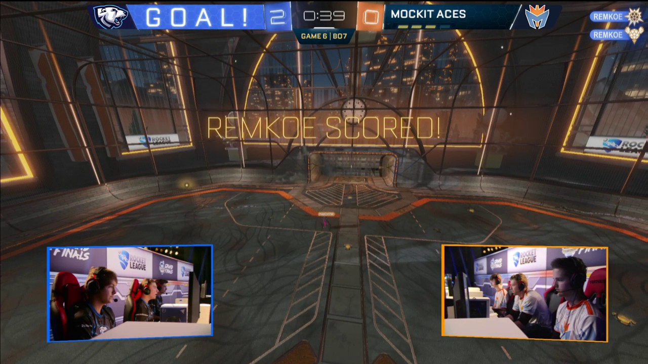 Remkoe Upside-Down 2nd Touch Goal - RLCS Season 2 Highlight