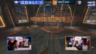 Remkoe Upside-Down 2nd Touch Goal - RLCS Season 2 Highlight