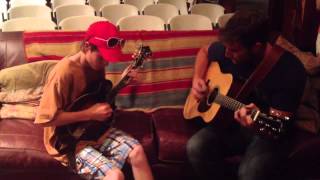 Video thumbnail of "Tony & Drew jamming "Blackberry Blossum" at Live Oak Fiddle"