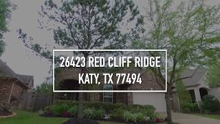 26423 Red Cliff Ridge, Katy, TX 77494 VO
