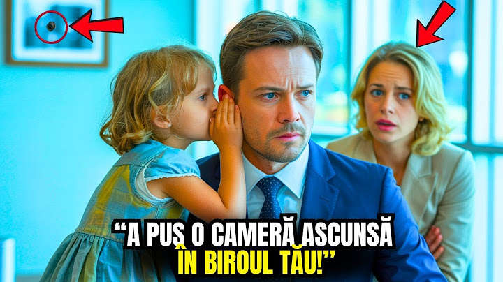 O FETIȚĂ SĂRACĂ ÎI ȘOPTEȘTE MILIONARULUI: "AI O CAMERĂ ÎN BIROUL TĂU!" CÂND EL SE APROPIE...