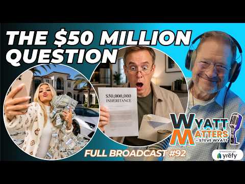 Thumbnail for Internet Riches, a $50 Million Surprise, and The Secret to Real Contentment | Ep. 92 | Wyatt Matters