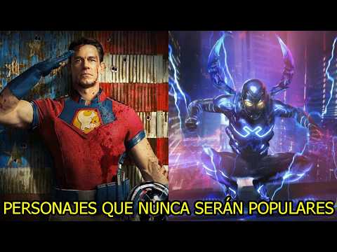 ¡PERSONAJES QUE NUNCA LOGRARON SER POPULARES!
