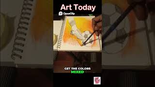 Easy Watercolor Pencil Blending Technique #arteducation #arttutorial #art #artonyoutube #artist