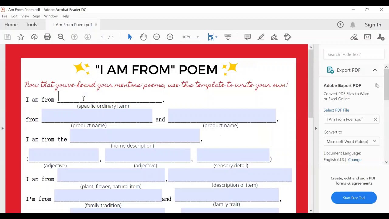 UST Freshman Symposium: PDF instructions