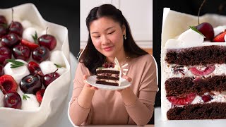 Holiday Black Forest Cake | Chocolate Cake Recipe & Decoration Idea by Jasma Fusion Cuisine 5,897 views 1 year ago 10 minutes, 1 second