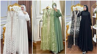 Model Gamis Brokat Terbaru 2025 Elegan & Syari untuk Kondangan, Wisuda, dan Acara Spesial