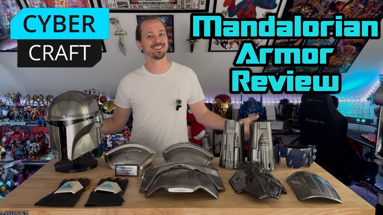Cyber Craft Remastered Din Djarin Mandalorian Cosplay Armor Review ...