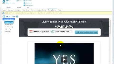 OfficeVP Tutorials: Automated Webinar: 09 Page Design
