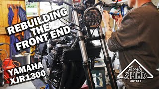 Restoring the Forks - Yamaha XJR1300 Shoogly Shed Motors