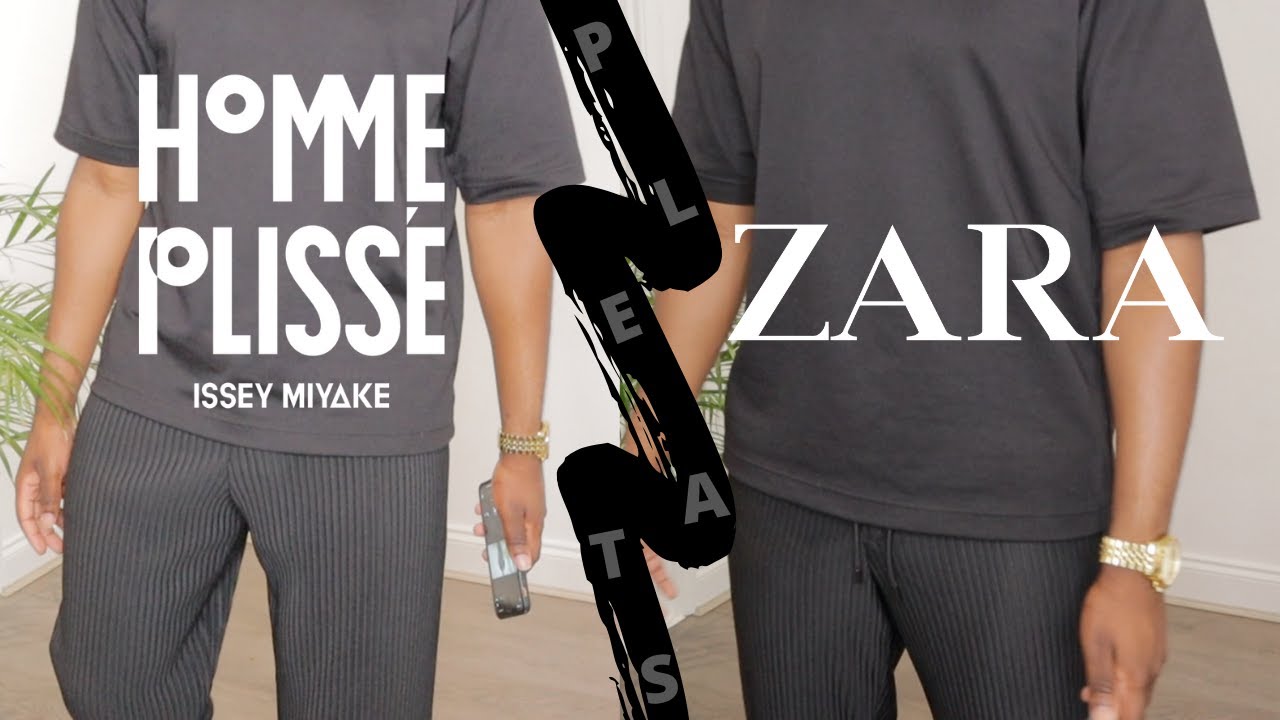 ZARA PLEATS - ISSEY MIYAKE HOMME PLISSE ALTERNATIVE