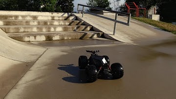 NOMAD – 3D Printed RC Truggy | Chill Bashing at the Skatepark
