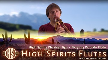 Playing the Double Native Flute with Jonah Mulski