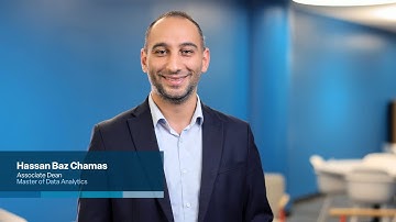 UNF Closer Look | Master of Data Analytics program with Associate Dean Hassan Baz Chamas