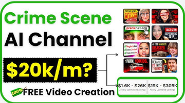 Create Chilling True Crime  Stories Videos with 100% FREE AI Tools (Step-by-Step)