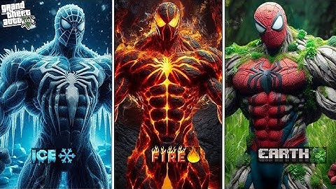 Upgrading to Elemental SPIDERMAN in GTA 5