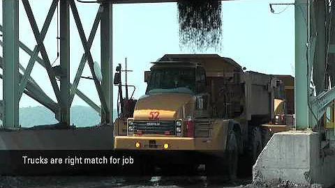 McElroy Plant Realizes Savings with Cat® Articulated Truck Hauling