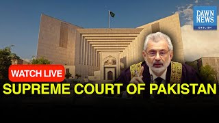 🔴LIVE: SC Resumes Hearing Reserved Seats Case | DAWN News English