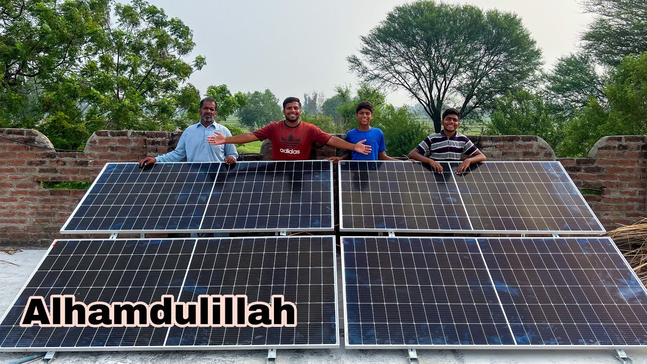 Solar System Installation 🤗🥰 - YouTube