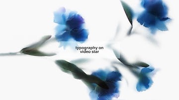 typography on video star tutorial