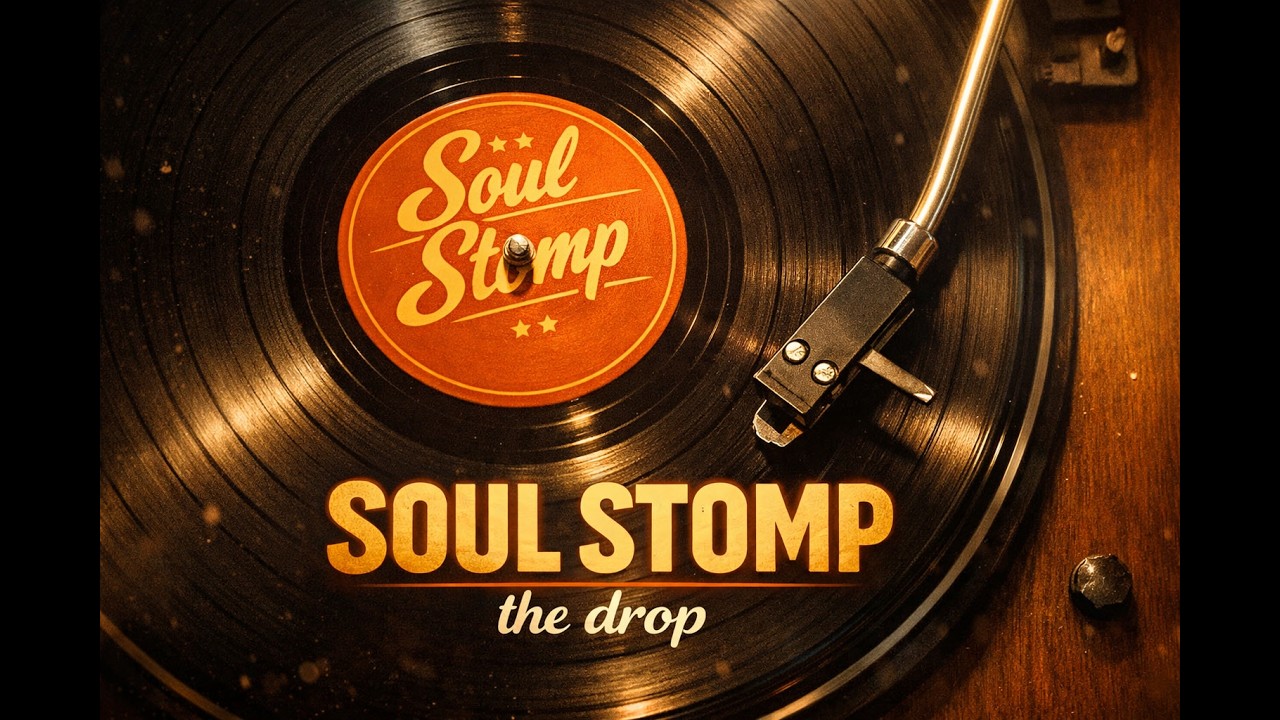 Soul Stomp | Vintage Needle Drop Intro | 70s Turntable Vibes - YouTube