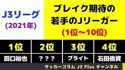 サッカーコラム J3 Plus チャンネル Youtube