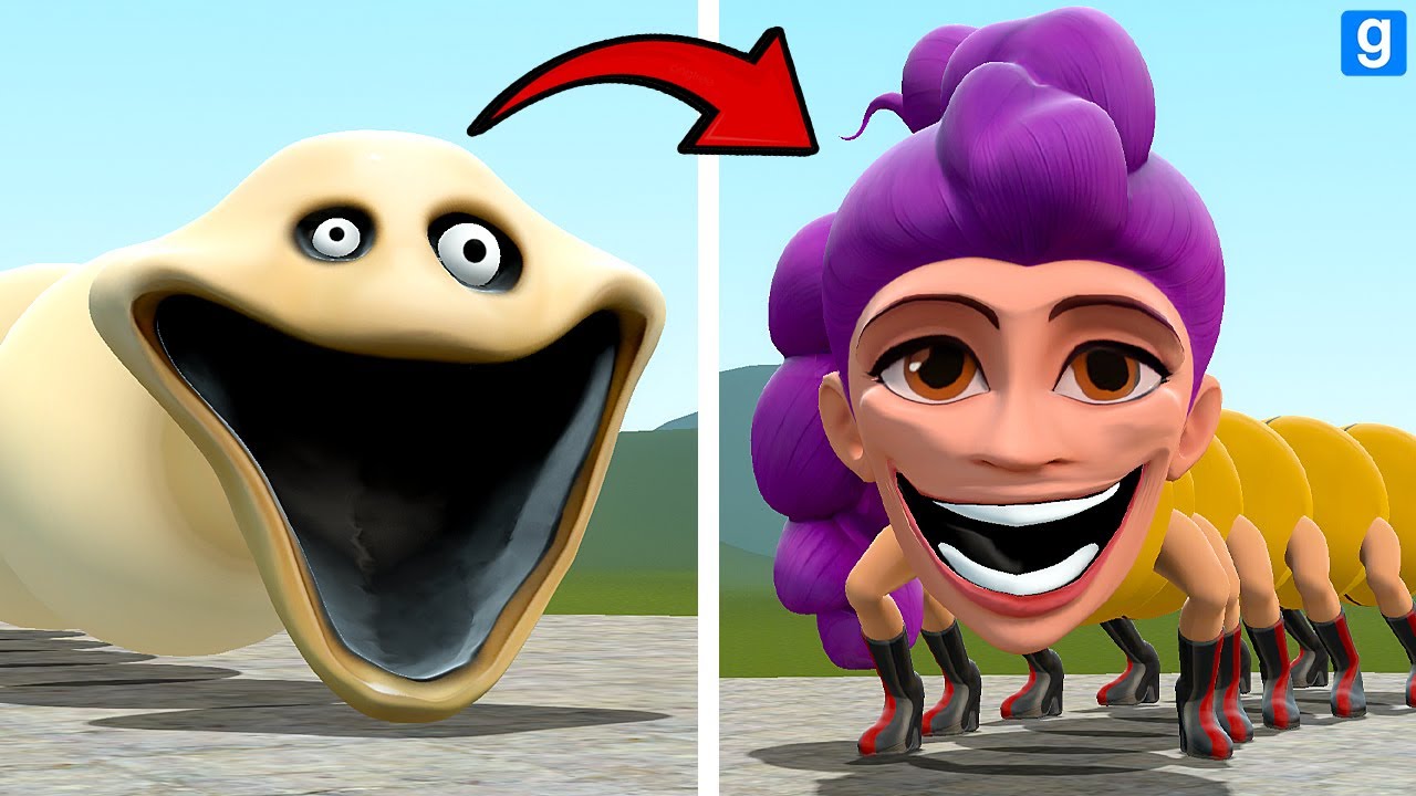 WHAT IF RUMI BECAME ROBLOX HUNGRY RUMI WORM In Garry's Mod?