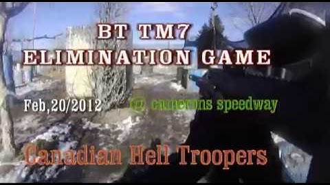 BT TM7 ELIMINATION GAME Camerons speedway