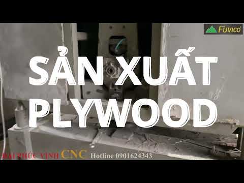 Video Quỳ trình sản xuất và phủ mặt ván ép, ván plywood cơ... - youtube