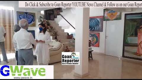 Goanreporter News: State BJP President Tanavade visits House of Padma Bhushan Artist Late Laxman Pai