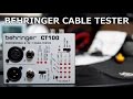 BEHRINGER CABLE TESTER CT100