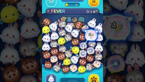 白い手のツムを使って1プレイで9回フィーバー 白い手のツムを使って1プレイで9回フィーバー
