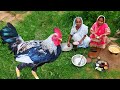 Deshi Chicken Curry | Cooking Country Chicken Recipe for us in Village by Grandmother & Mother