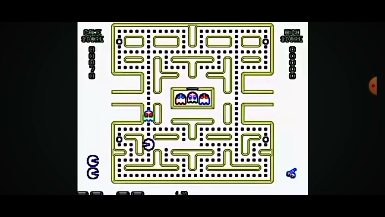 Pac Man Reverse pacman ghost reversed - YouTube