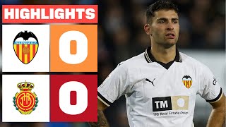 VALENCIA CF 0 - 0 RCD MALLORCA | RESUMEN LALIGA EA SPORTS