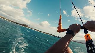 Fun boosting session in Hawaii with GoPro Hero 7 / Duotone Rebel 9m