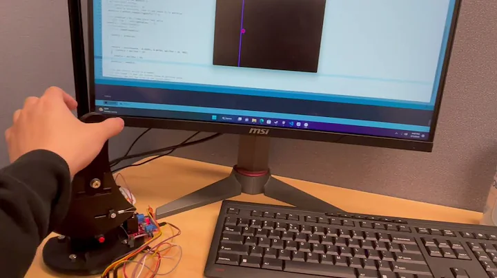 Haptic Rendering of a Virtual Wall using a Hapkit