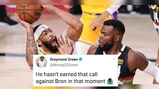 NBA PLAYERS REACT TO L.A. LAKERS BEATING DENVER NUGGETS IN GAME 4 AND IMPOSSIBLE LAY-UP BY MURRAY