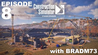 CONSTRUCTION SIMULATOR (2022) - STADIUM EXPANSION DLC - Ep# 8:  Grandstand: Part 6 screenshot 4