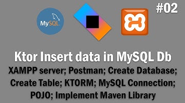 Ktor Insert data in MySQL Database