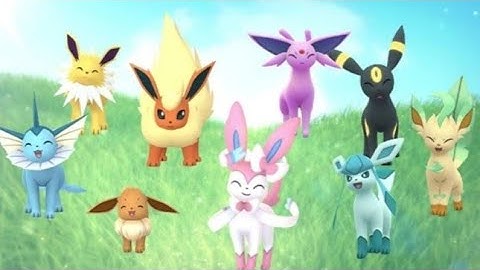 Eevee evolution in all form without any lure module name trick 🔥🔥