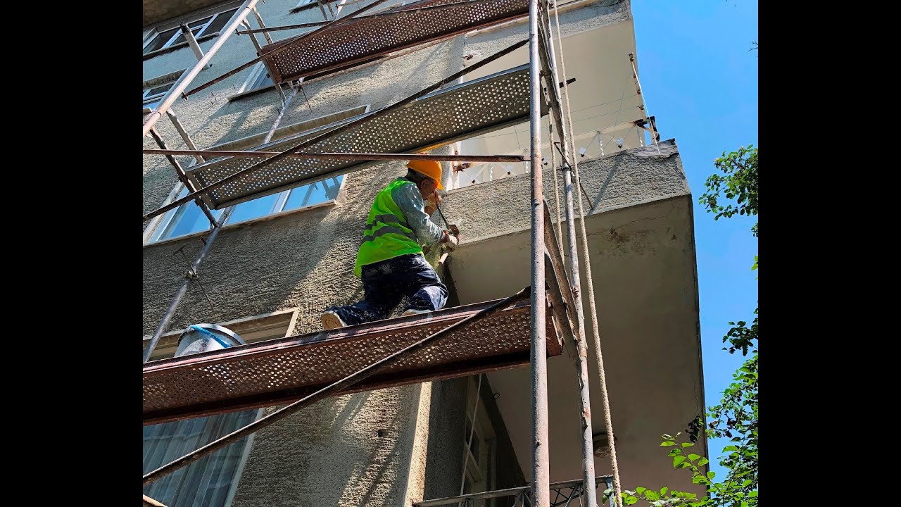 Dış Cephe Atık Su Borusu Onarım, Sıva Onarımı, Balkon Gider Borusu