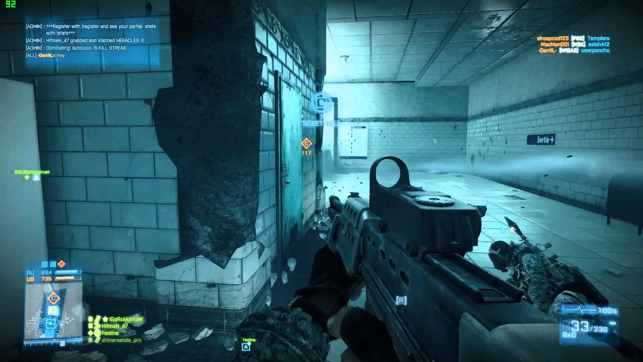 Battlefield 3 - C4 Montage operation metro