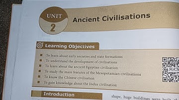 9 th Social History Unit - 2 Ancient Civilisations Book Back Questions Answers