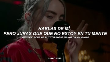 Billie Eilish - Bitches Broken Hearts //sub. español y lyrics