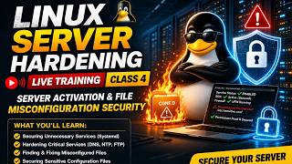 File Misconfiguration Security | Linux Server Hardening Live Training – Class 4 | FORENSIC ACADEMY